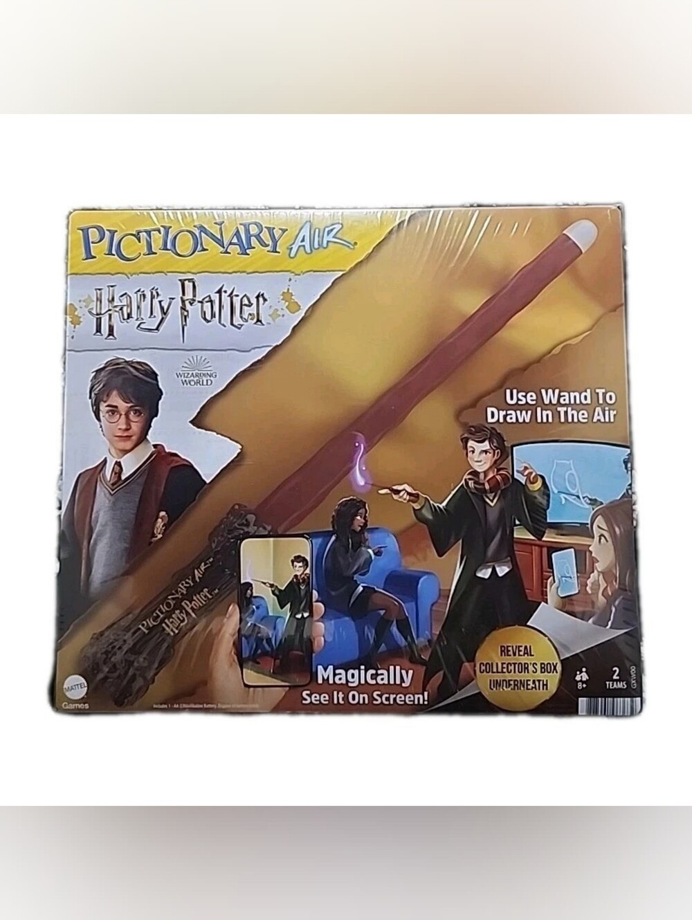Pictionary Air Harry Potter Wizarding World Interactive Drawing Game New